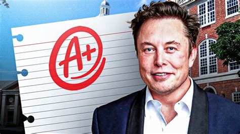 How Good Was Elon Musk In School?