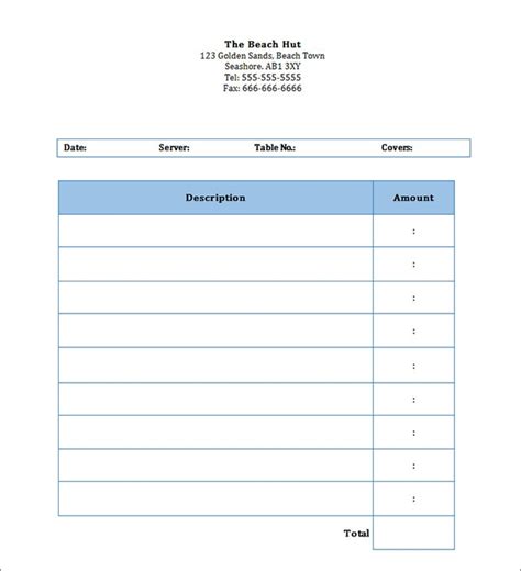 Blank Tenancy Agreement Template | DocTemplates