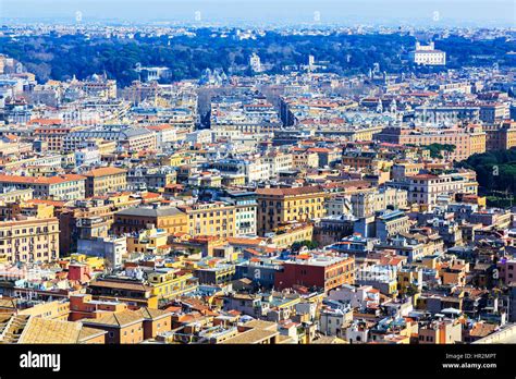 Skyline of Rome city, Italy Stock Photo - Alamy