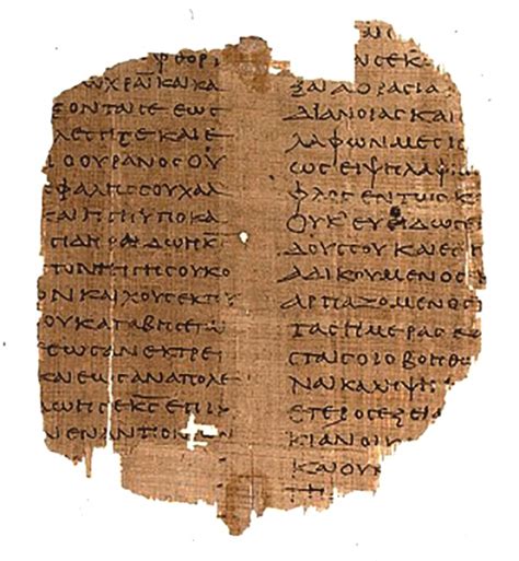 Earliest New Testament Manuscript Fragment Discovered? | United Church of God