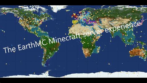 The EarthMC Minecraft Server experience - YouTube