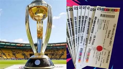 ICC ODI World Cup 2023: Ticket Price and booking details