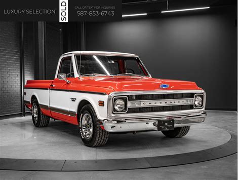 Pre-Owned 1970 Chevrolet C10 Pickup CST | 327 Cubic Inch Small Block Chevy | Automatic ...