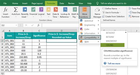 Excel CEILING Function - Formula, Examples, How to Use?