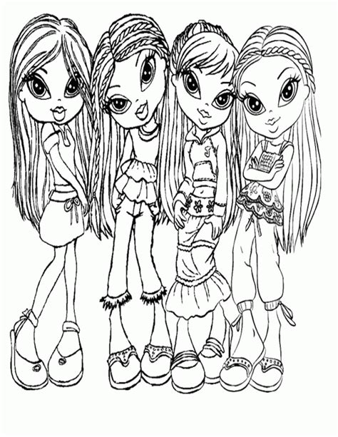 Bratz Babyz Coloring Pages - Coloring Home