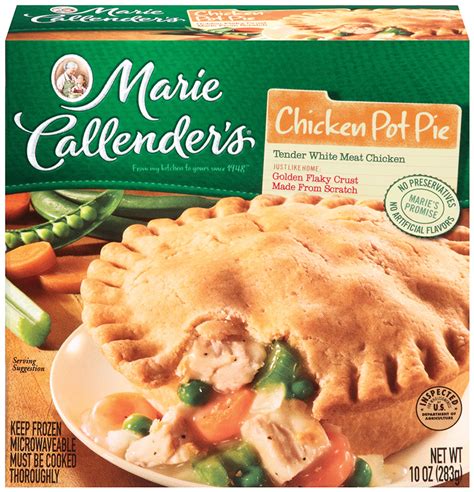 Marie Callender's Chicken Pot Pie, 10.0 oz. Microwavable Meal (1 Count ...