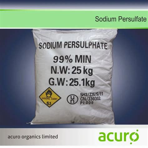 Sodium Persulfate Powder at Rs 260/kg | Na2S2O8 in New Delhi | ID: 6263860773