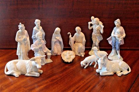 Lladro Like Nativity Set 12 Piece RR Roman By Valencia Collection Excellent Ret. | #1869235585