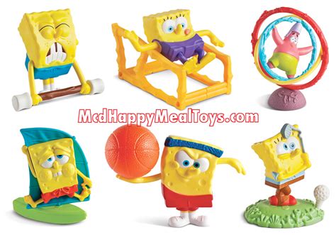 Happy Meal Toys Collection Fan Site: SpongeBob Squarepants Toys