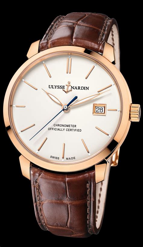 Ulysse Nardin Classico Rose Gold Ref 8156 111 291 – Exclusive Timepieces