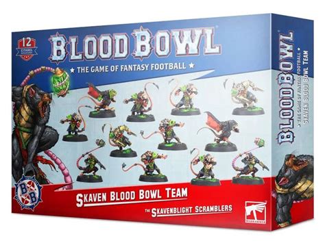 Blood Bowl: Skaven Team - Skavenblight Scramblers [200-11] - Everything Airbrush