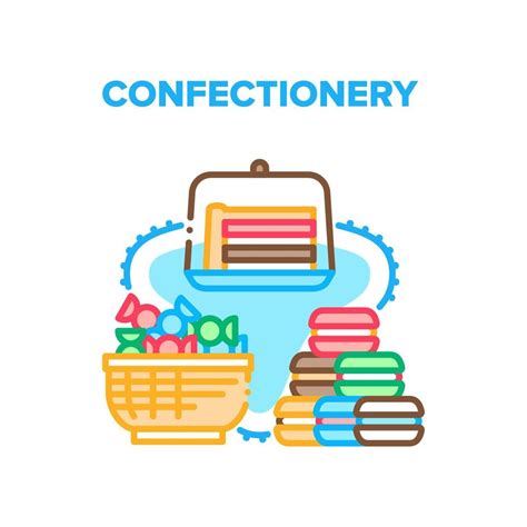 Confectionery Vector Concept Color Illustration 19469920 Vector Art at ...