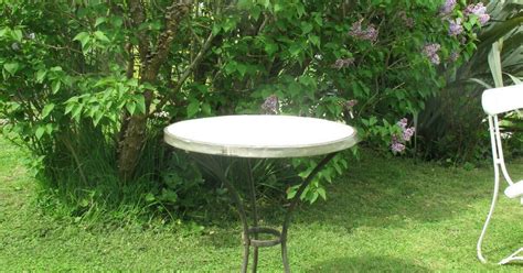 Marble Top Bistro Table. | French Country Antiques