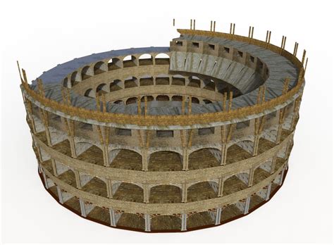 Colosseum V1 Free 3D Model - .obj .stl - Free3D