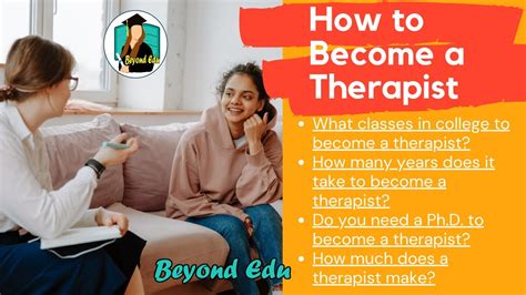 How To Become A Therapist For Mental Health? - Recovery Realization