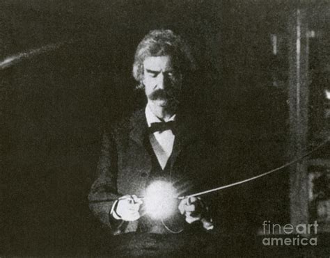 Mark Twain, American Author And Humorist Photograph by Photo ...