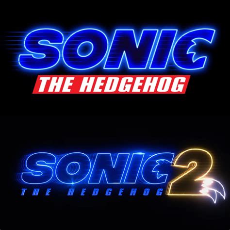 Sonic Movie 1 and 2 Logos : r/SonicTheMovie