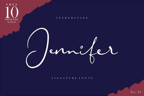 Download Jennifer font | fontsme.com