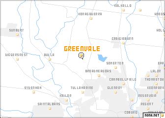 Greenvale (Australia) map - nona.net