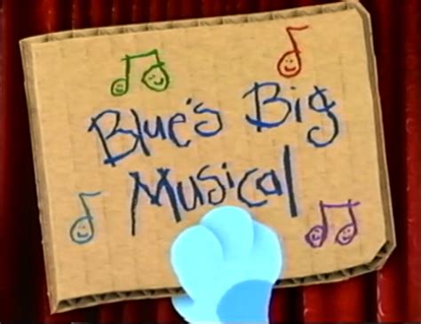 Category:It's Right There Blue's Big Musical | Blue's Clues Wiki | Fandom