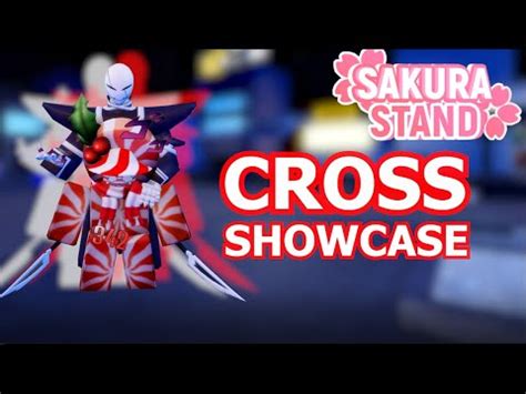 Sakura Stand | Cross Full Showcase - YouTube