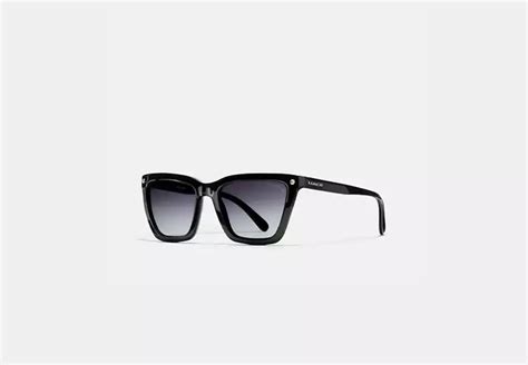 COACH®: Coach New York Square Sunglasses
