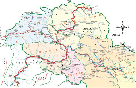 Gilgit-Baltistan Map | Asia map, Gilgit baltistan, Sim cards