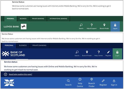 Major UK banks including Lloyds, Halifax, TSB hit by outages