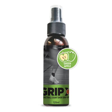 Shoe grip spray for indoor athletes - Grip X