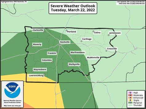 Nashville, Middle TN weather: Heavy rain, severe storm risk Tuesday