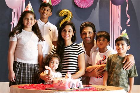 Allu Arjun's daughter celebrates second birthday in Goa