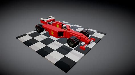 F1 Car - 3D model by Voxelise [a21e3cf] - Sketchfab