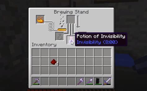 How To Make Potion Of Invisibility (8:00): Minecraft Recipe