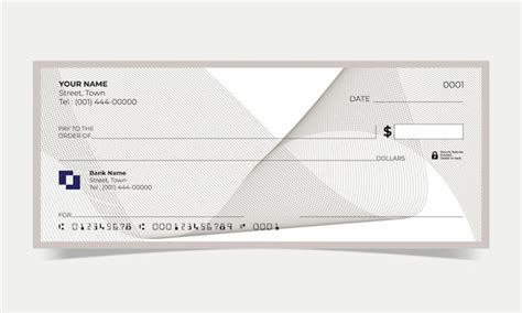 Premium Vector | Bank check, bank cheque design, vector format