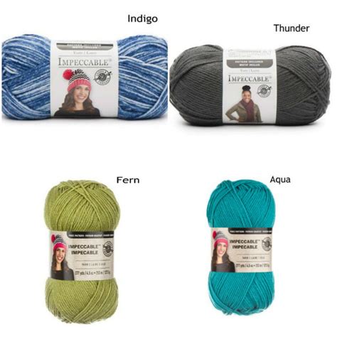 Loops & Threads® Impeccable™ Yarn Solid Many Colors to Choose - Etsy