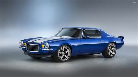 1970 Chevrolet Camaro RS Supercharged front view wallpaper - Car wallpapers - #50967