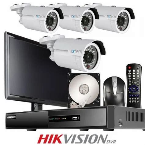 4 Channel Hikvision DVR System at Rs 2050/set | DVR Surveillance System ...