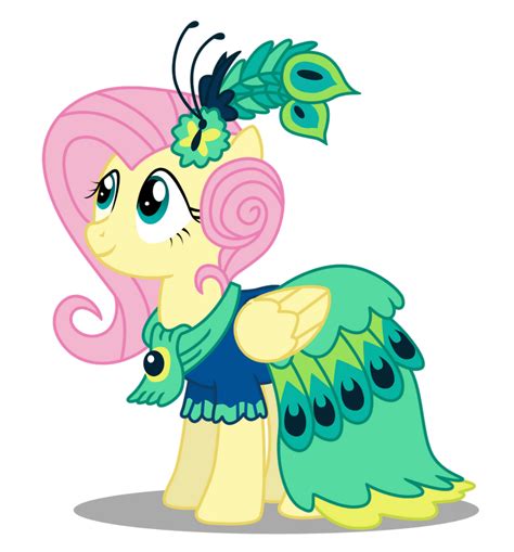 Fluttershy Gala Dress by DragonChaser123 on DeviantArt