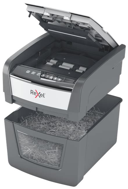 Rexel Optimum AutoFeed 45X Automatic Cross Cut Paper Shredder | REXEL