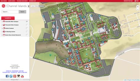 Csu Channel Islands Campus Map - Gretel Hildagarde