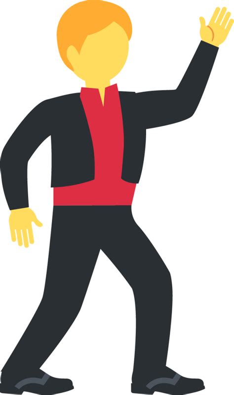 "man dancing" Emoji - Download for free – Iconduck