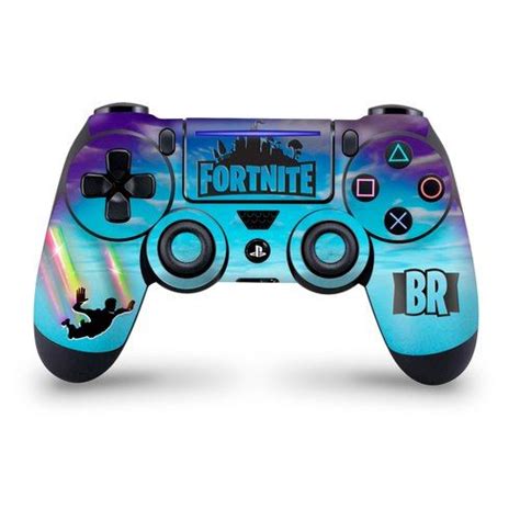 Stormy Sky Rainbow Trails Playstation 4 Pro/Slim Controller Skin Fortnite Fan Art | Ps4 ...