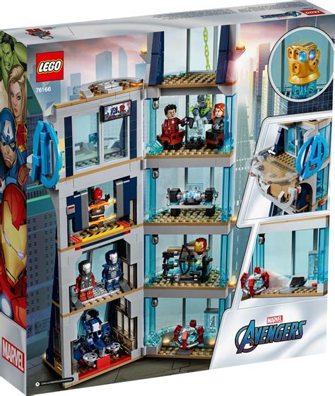 Brick Built Blogs: Lego Marvel 76166 Avengers Tower Official Images