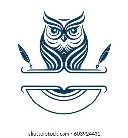 Owl Logotype Vector Logo Badge Owl Stock Vector (Royalty Free) 603924431 | Shutterstock