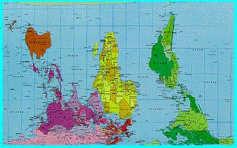 World Map Mercator Vs Peters Projection – Topographic Map of Usa with States