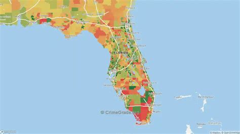 Florida Violent Crime Rates and Maps | CrimeGrade.org