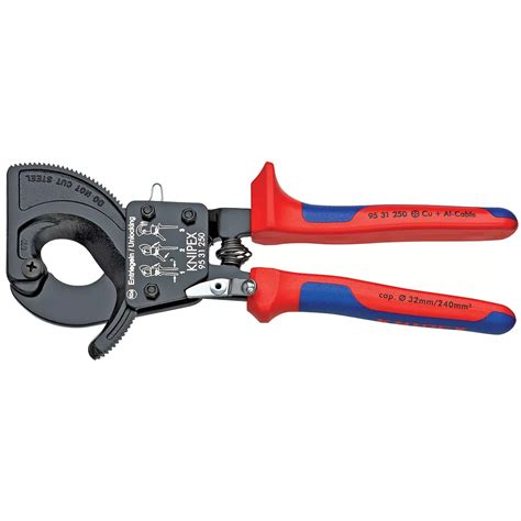 Knipex 10 inch Ratcheting Cable Cutters with Comfort Grip | The Home Depot Canada