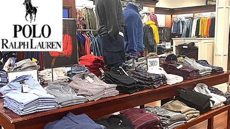 POLO RALPH LAUREN OUTLET STORE ~SALE 60% OFF SHOP WITH ME - YouTube