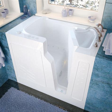 Venzi 26x46 Right Drain White Air Jetted Walk In Bathtub - Walmart.com