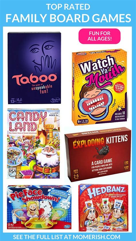 The best family board games for kids and adults are listed here! We ...